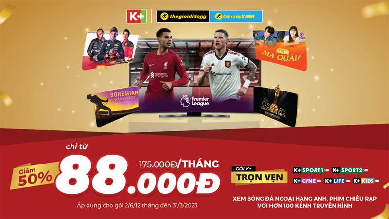 THÁNG 3 NGẬP TRÀN ƯU ĐÃI HẤP DẪN TỪ TRUYỀN HÌNH K+, xem ngay khuyến mãi mới THÁNG 3 NGẬP TRÀN ƯU ĐÃI HẤP DẪN TỪ TRUYỀN HÌNH K+, xem ngay khuyến mãi mới