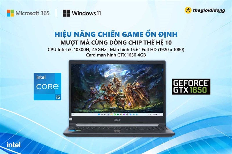 Laptop Acer Apsire 7 A715, làm việc giải trí mượt mà, săn ngay chờ chi