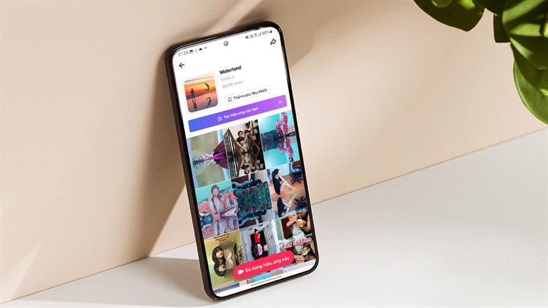Cách lấy filter nước ngập trên Tiktok