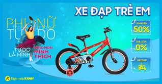Free Women - Tự do là mình Xe đạp trẻ em bé thích giảm giá đến 50%