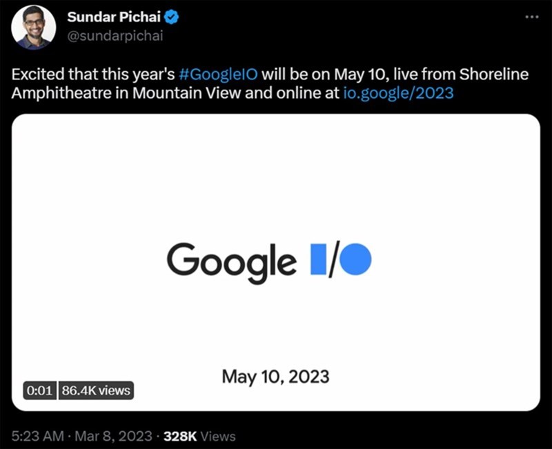 Hội nghị Google I/O 2023