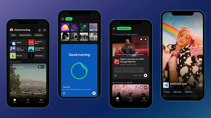 Spotify cập nhật giao diện người dùng hoàn toàn mới