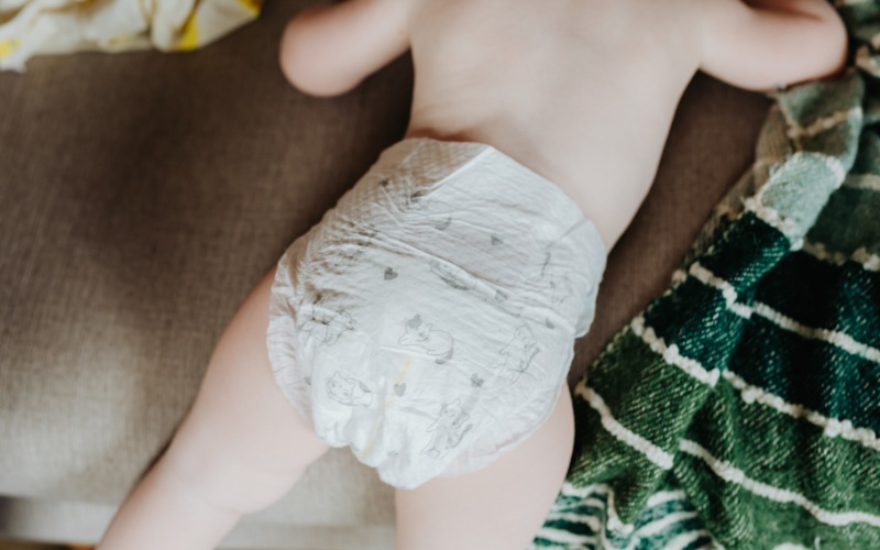 Dấu hiệu dị ứng tã giấy ở trẻ sơ sinh và cách xử lý