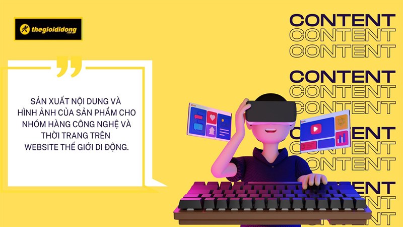 Thế Giới Di Động tuyển dụng Thế Giới Di Động tuyển dụng