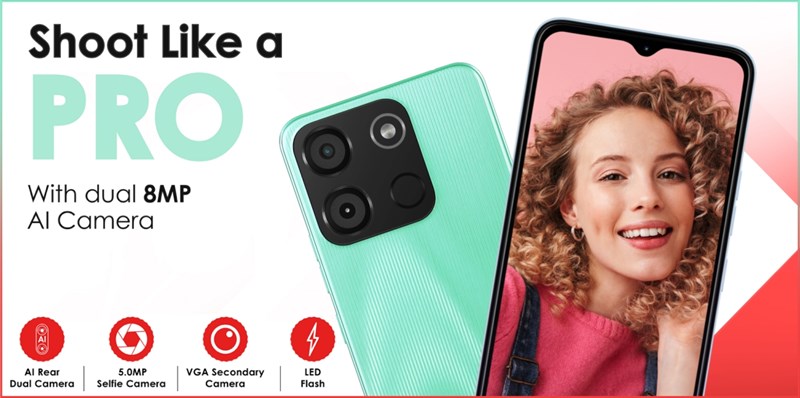 Thông số camera của Itel A60