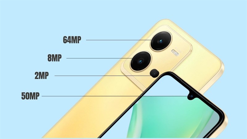 Tuy không có camera kép nhưng thông số của Vivo V25 vẫn rất ấn tượng