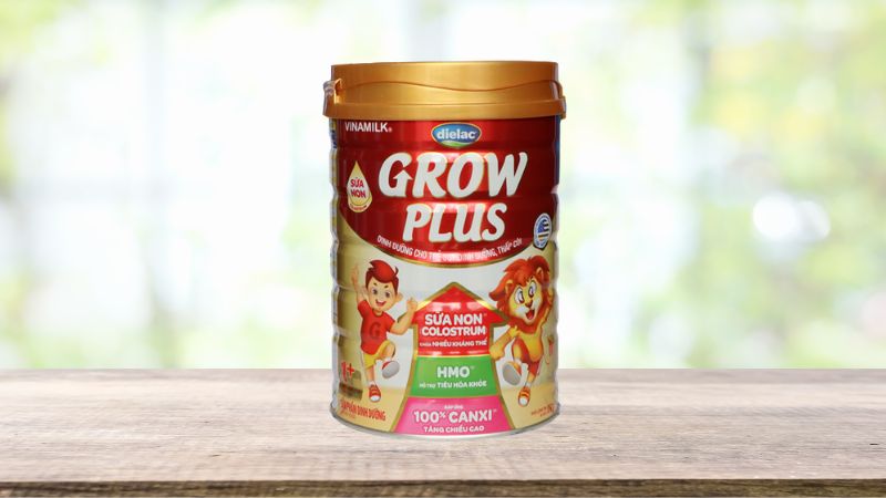 Sữa bột Dielac Grow Plus đỏ