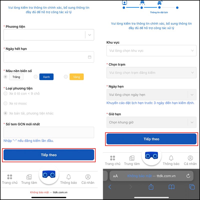 Cách đăng kiểm ô tô online ngay trên điện thoại và máy tính Cách đăng kiểm ô tô online ngay trên điện thoại và máy tính
