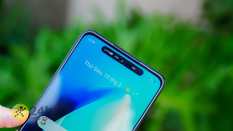 Màn hình của realme C55 còn có một tính năng tên là Mini Capsule hoạt động giống như Dynamic Island trên iPhone Màn hình của realme C55 còn có một tính năng tên là Mini Capsule hoạt động giống như Dynamic Island trên iPhone