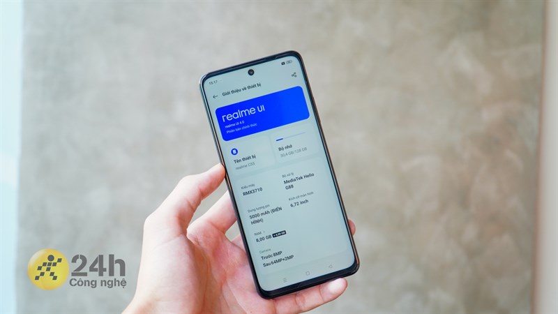 Đánh giá pin realme C55