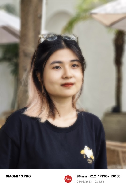 Ảnh chụp xóa phông ở tiêu cự 90 mm từ camera Xiaomi 13 Pro. Ảnh chụp xóa phông ở tiêu cự 90 mm từ camera Xiaomi 13 Pro.