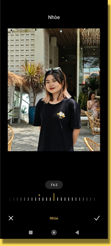 Ảnh chụp chân dung từ Xiaomi 13 Pro cho phép mình điều chỉnh độ nhòe mờ ở phần nền phía sau. Ảnh chụp chân dung từ Xiaomi 13 Pro cho phép mình điều chỉnh độ nhòe mờ ở phần nền phía sau.