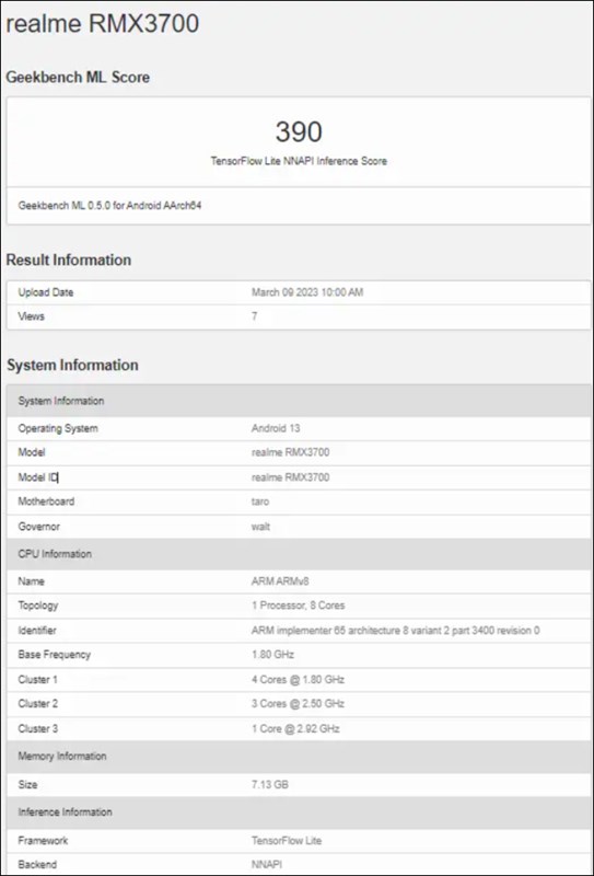 Cấu hình realme GT Neo5 SE bất ngờ bị rò rỉ