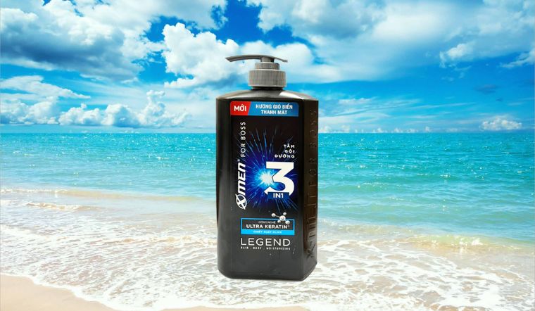 Trải nghiệm bộ đôi dầu gội và tắm gội dưỡng 3in1 Legend For Boss từ X-Men
