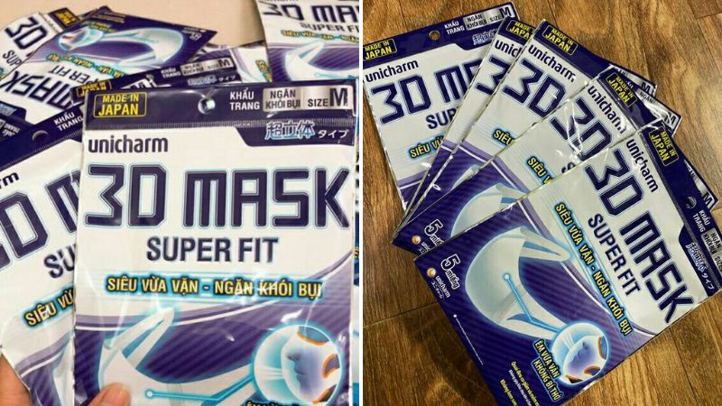 Khẩu trang 5D Mask Superfit