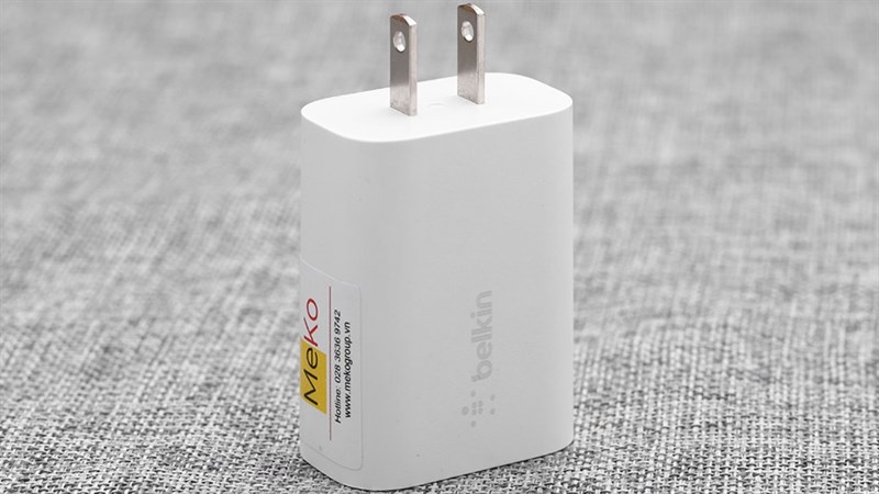 Thiết kế Adapter sạc Belkin WCA004 vừa nhỏ gọn, vừa bền bỉ