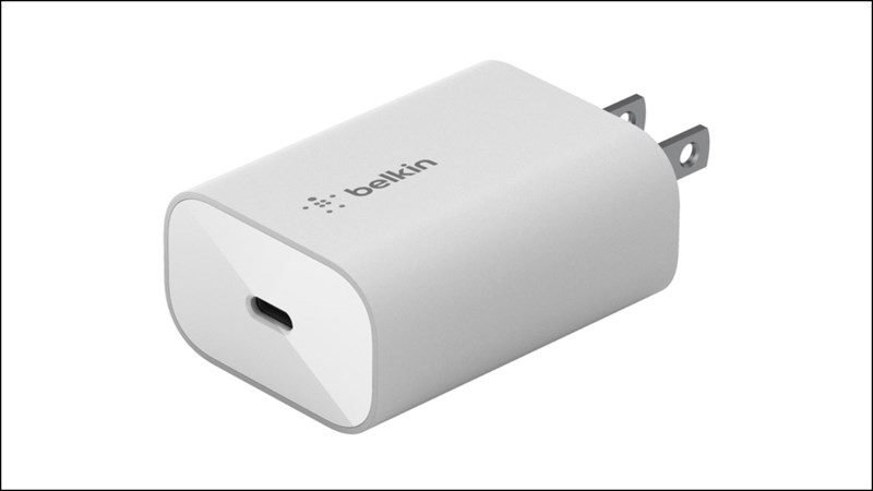 Cổng ra type C của Adapter sạc Belkin WCA004 tương thích nhiều thiết bị 