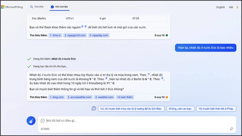 Top 5 mẹo sử dụng Bing AI Top 5 mẹo sử dụng Bing AI