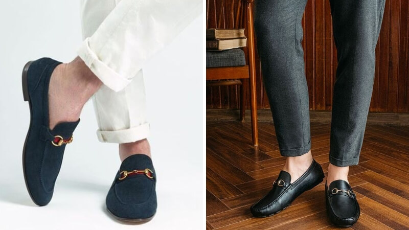 Phối đồ với Horsebit Loafer sang trọng