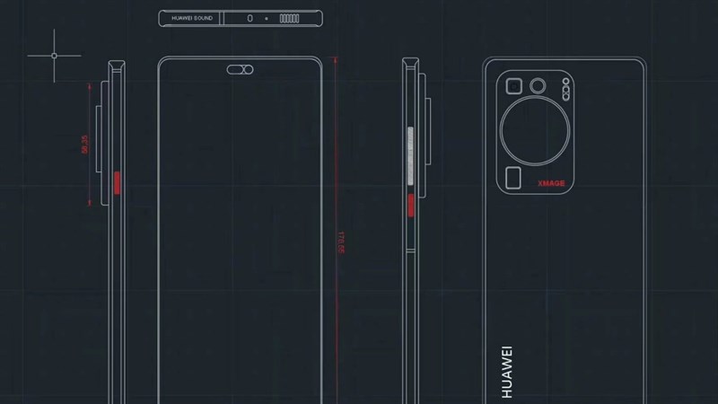 Bản phác thảo bị rò rỉ của Huawei P60 Pro cho thấy Bản phác thảo bị rò rỉ của Huawei P60 Pro cho thấy