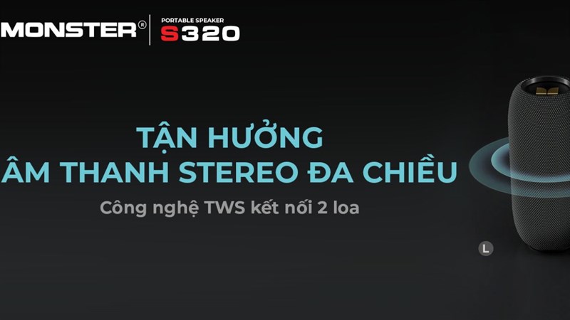 Monster S320 Superstar - Mẫu loa bluetooth chất lượng cao