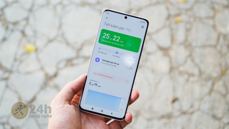 Pin của Xiaomi 13 Pro vẫn có thể đáp ứng nhu cầu chơi game không quá nặng trong thời gian dài