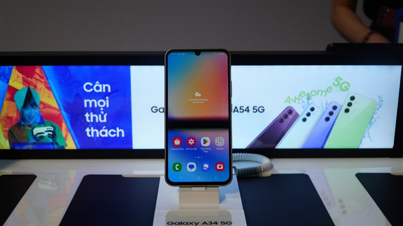 Sự kiện ra mắt Galaxy A34 5G và A54 5G