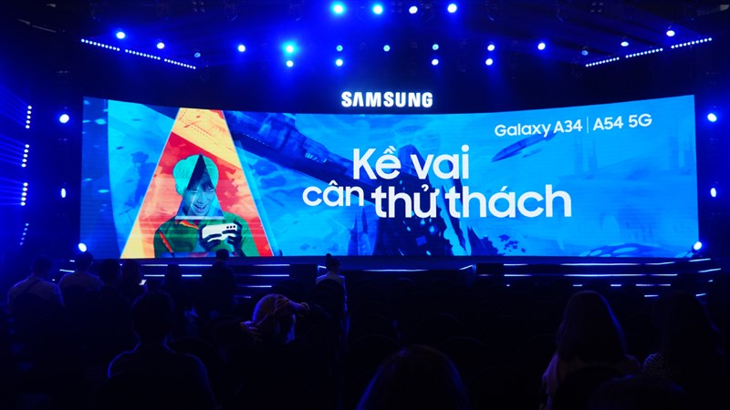 Sự kiện ra mắt Galaxy A34 5G và A54 5G