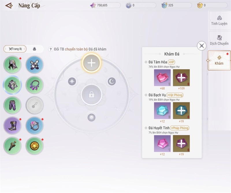 Cách chơi hệ phái Ngọc Hư trong game Thiên Dụ