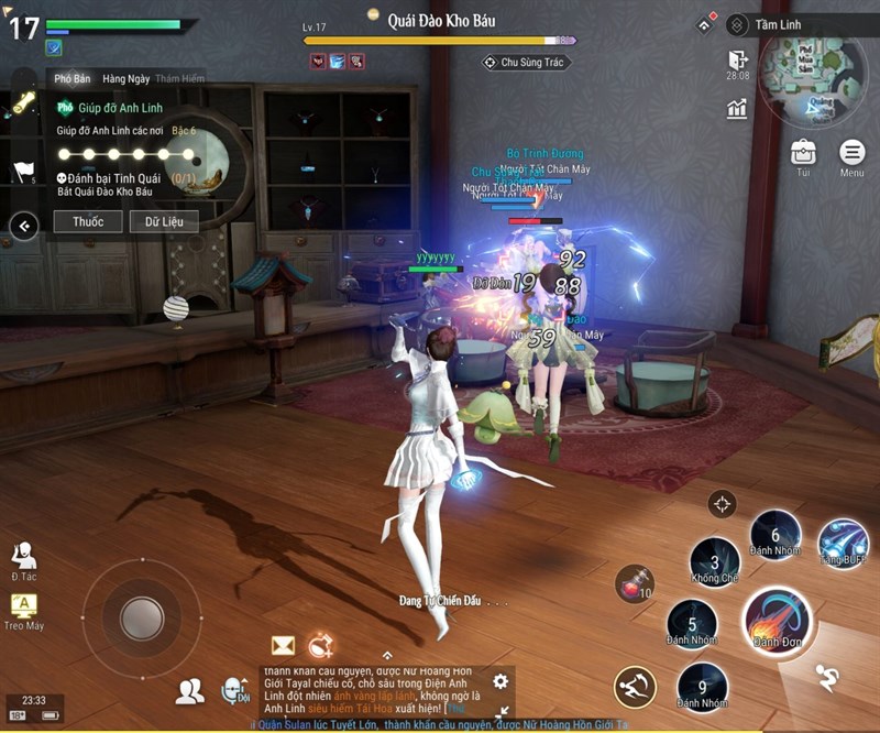 Cách chơi hệ phái Ngọc Hư trong game Thiên Dụ