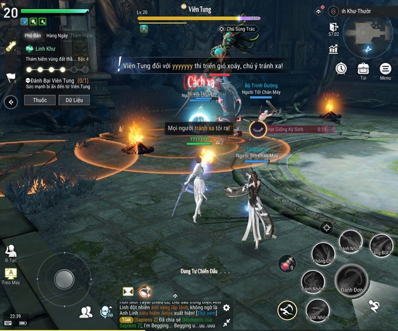 Cách chơi hệ phái Ngọc Hư trong game Thiên Dụ