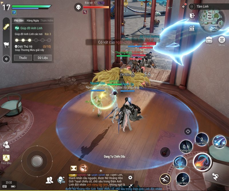 Cách chơi phái Ngọc Hư trong game Thiên Dụ