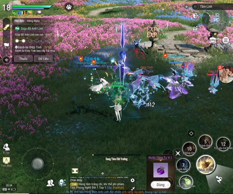 cách chơi hệ phái Linh Lung trong game Thiên Dụ