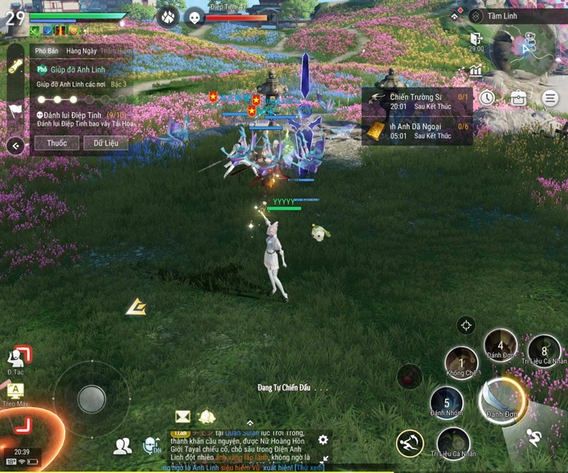 cách chơi hệ phái Linh Lung trong game Thiên Dụ