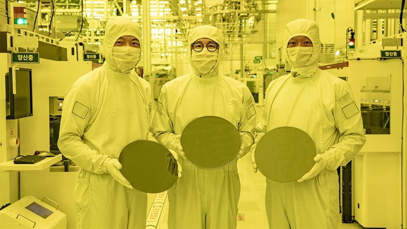 Nhà máy sản xuất chip của Samsung Electronics tại Pyeongtaek, Hàn Quốc