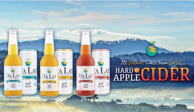 Khám phá các hương vị nước trái cây lên men từ Dalat Cider