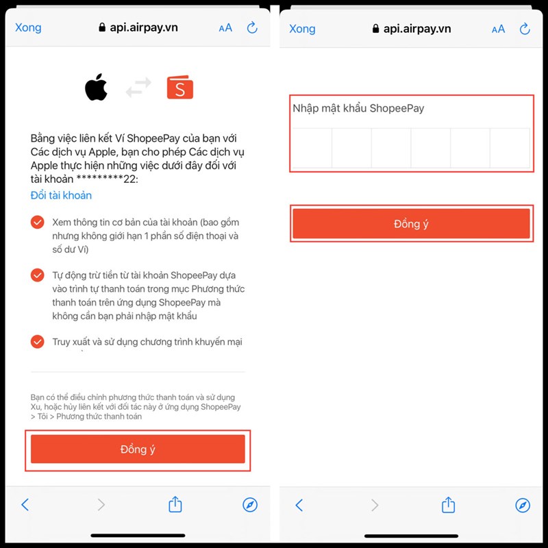 Cách thanh toán dịch vụ Apple bằng ShopeePay