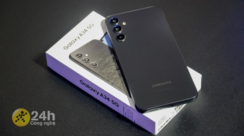 Samsung Galaxy A34 5G - Chính hãng, nhiều màu sắc, góp 0%