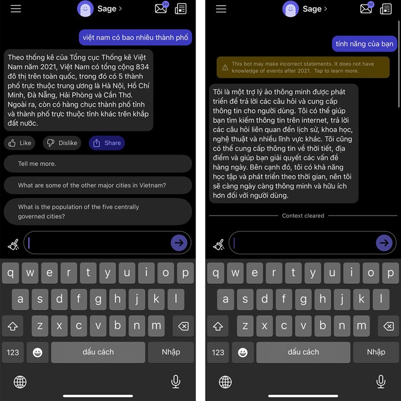 Cách dùng POE Chatbot AI trên iPhone