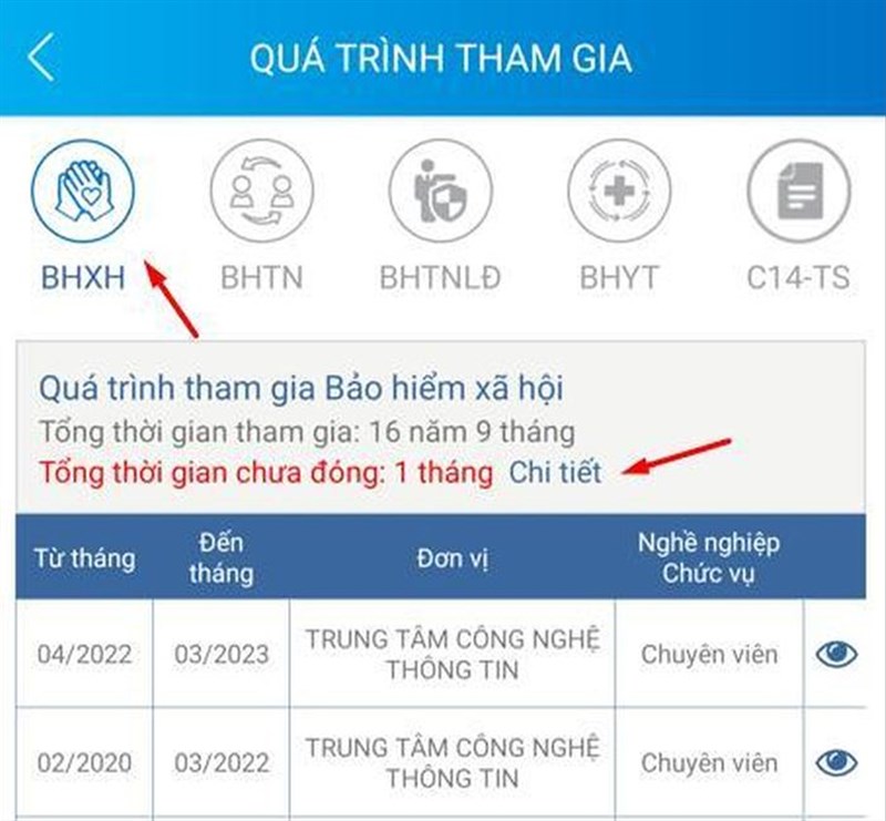 Hướng dẫn cách kiểm tra thời gian chưa đóng BHXH