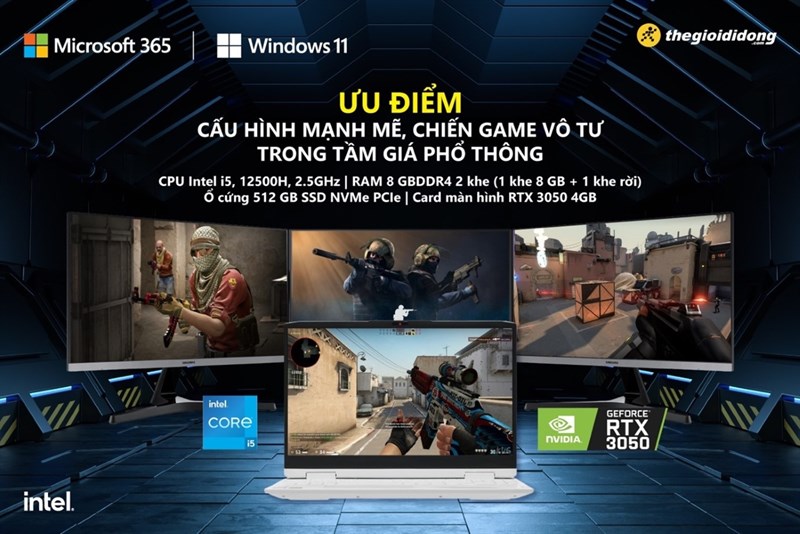 CẤU HÌNH MẠNH MẼ, CHIẾN GAME VÔ TƯ TRONG TẦM GIÁ PHỔ THÔNG CẤU HÌNH MẠNH MẼ, CHIẾN GAME VÔ TƯ TRONG TẦM GIÁ PHỔ THÔNG