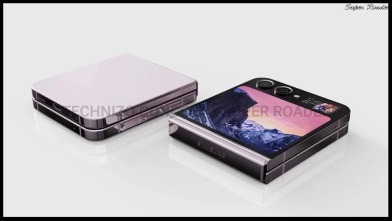 Samsung Galaxy Z Flip5 rò rỉ thiết kế: Có 2 màn hình, màn hình nào cũng hút mắt