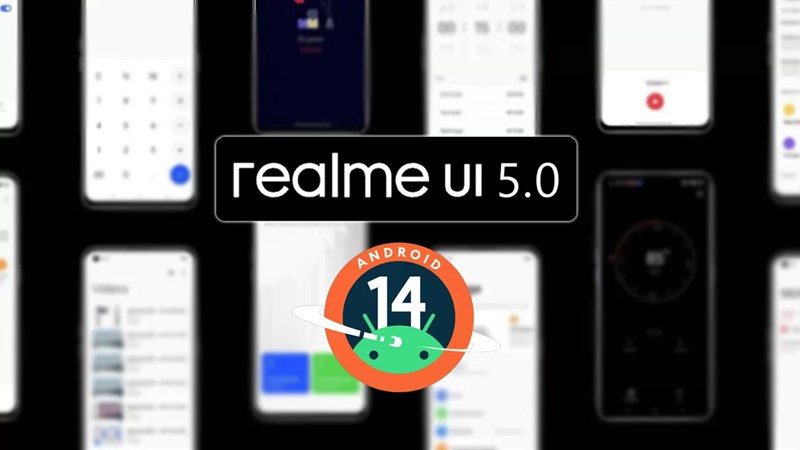 Các thiết bị realme không đủ điều kiện cập nhật Android 14