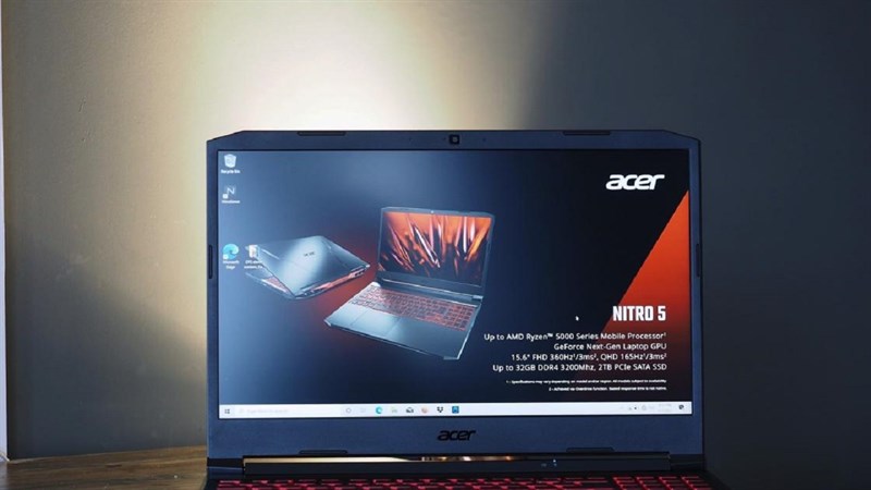 Laptop gaming Acer Nitro 5 2023 được trang bị màn hình có tần số quét 165 Hz Laptop gaming Acer Nitro 5 2023 được trang bị màn hình có tần số quét 165 Hz