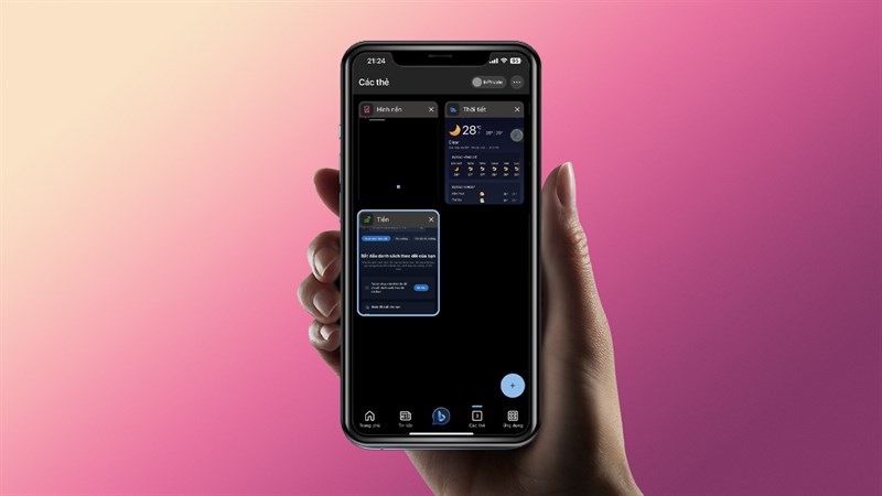 Cách đóng nhanh tất cả các tab trên Bing AI iOS