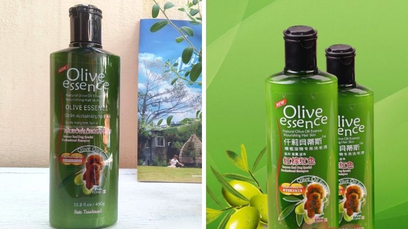 Sữa tắm cho chó lông Nâu đỏ - Olive Essence Red-Dog Special