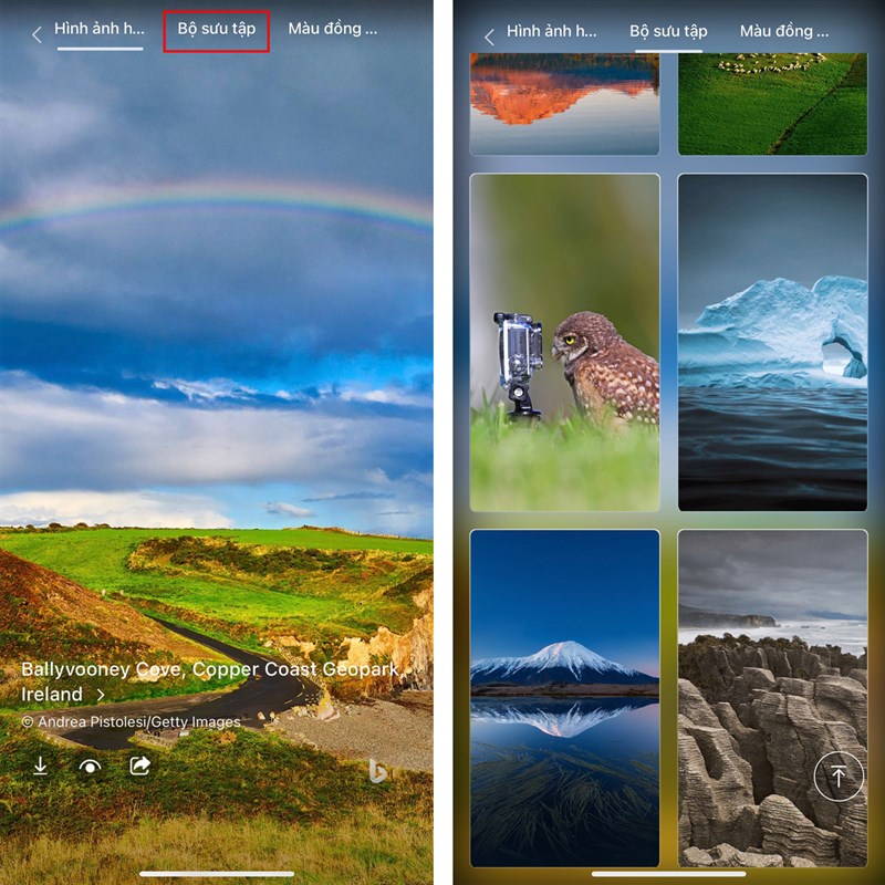 Microsoft ra mắt ứng dụng Bing Wallpapers