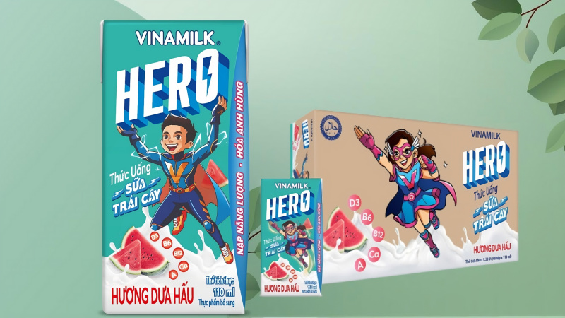 Hướng dẫn sử dụng và cách bảo quản sữa HERO hương vị dưa hấu mới