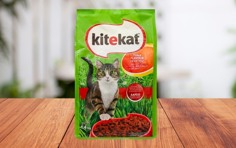 Thức ăn cho mèo Kitekat hương cá ngừ túi 1.4kg