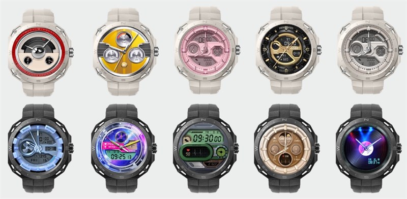 Huawei Watch GT Cyber còn cung cấp nhiều chủ đề và mặt đồng hồ để bạn thể hiện cá tính